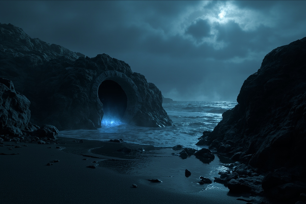 Digital matte painting